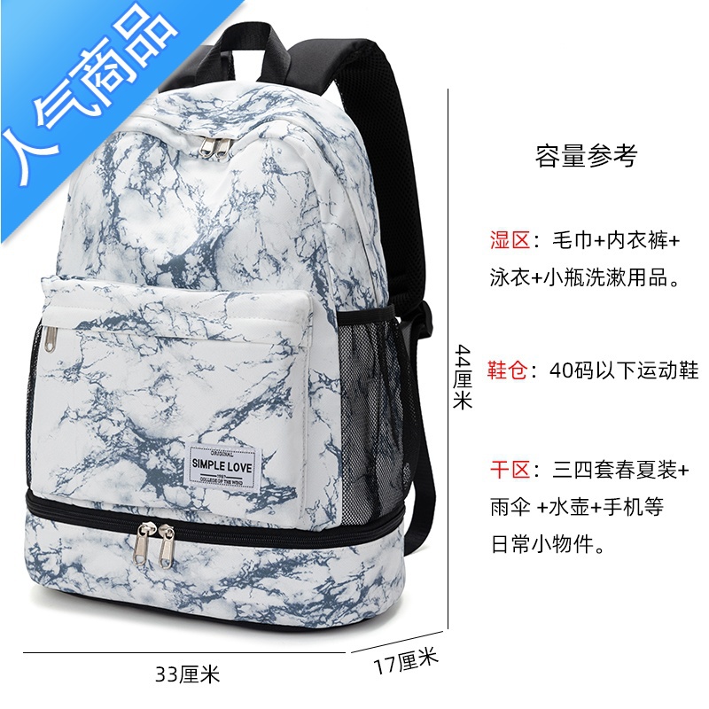 FENGHOU旅行包女大容量小型轻便双肩包短途大容量简约百搭时尚旅游包背包旅行包男女高清大图