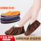 大唐御成人绒布鞋套家用室内机房可反复洗加厚防滑底耐磨脚套可加logo(37-43)亮棕色 5双