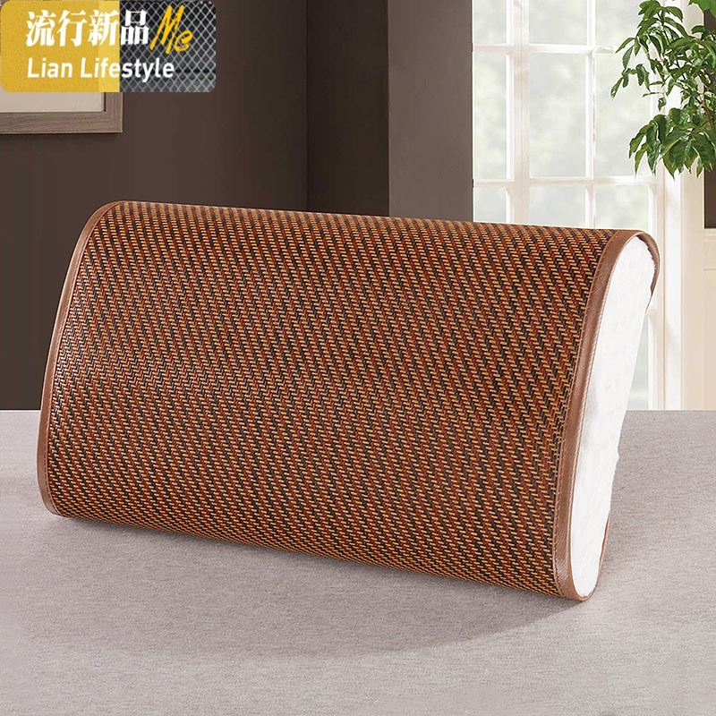 枕片记忆枕席凉快记忆藤枕片凉席枕巾席藤席枕套竹藤两面可定做 三维工匠