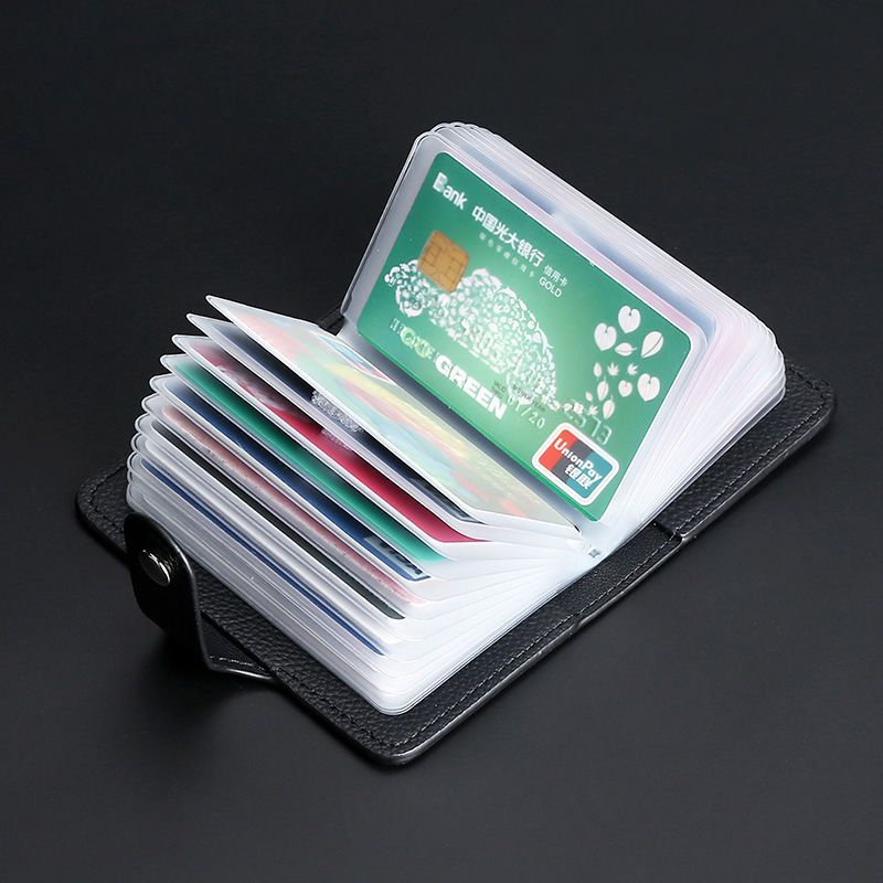 派尼美特卡包多卡位男士女式商务小清新可爱小巧简约大容量情侣银行卡