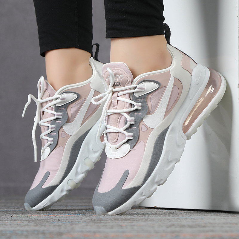 Nike/耐克 女鞋 2020年新款AIR MAX 270 REACT气垫缓震运动轻便鞋跑步鞋 CI3899-500