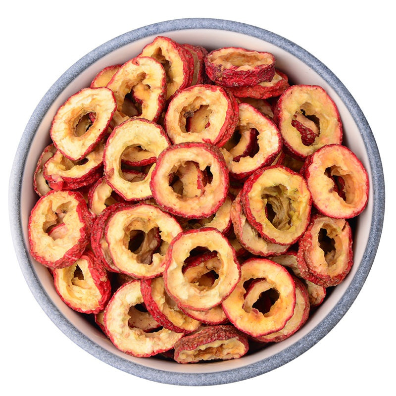 赛卡伊山楂干泡水喝的干山楂片茶无核山楂中心圈水果茶泡茶零食500g