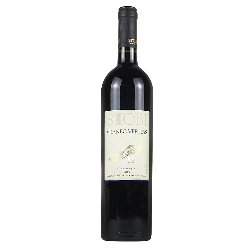 斯多比酒庄 VRANEC VERITAS 红葡萄酒 品酒型 2015