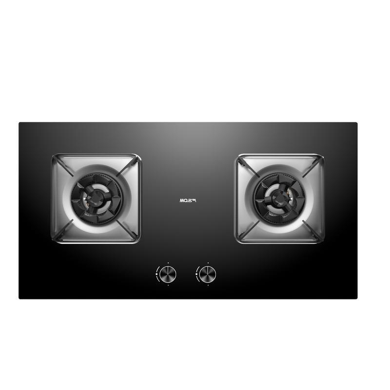 老板名气燃气灶双灶炉灶家用天然气灶液化气灶煤气灶大开孔 黑色 天然气