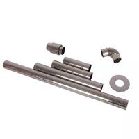 恺鹏燃气热水器201不锈钢排烟管6公分*90度弯头 整箱销售200只/箱