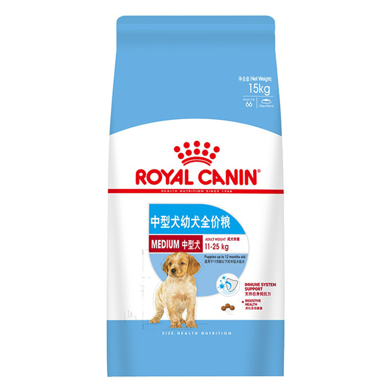 皇家(royal canin) 狗粮 中型犬 幼犬狗粮 MEJ32 15kg