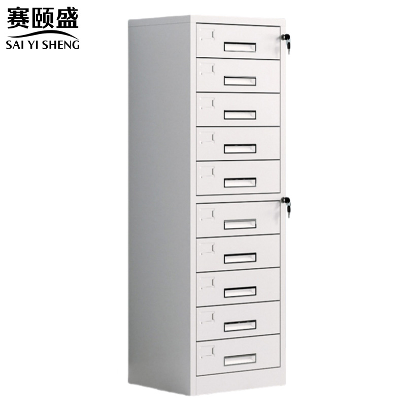 赛颐盛十斗抽屉柜440*390*1360mm台高清大图