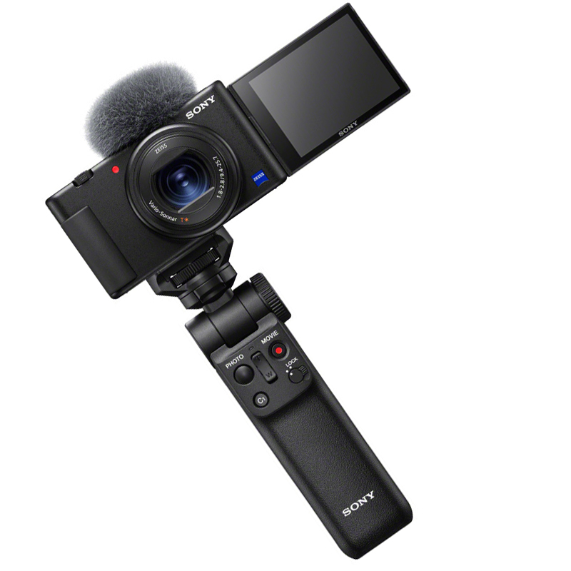索尼(SONY) Vlog camera ZV-1 无线蓝牙手柄套装 数码相机 3英寸屏 约2010万像素
