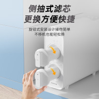 志高志高净水器家用直饮机净饮一体机RO反渗透净水机壁挂式管线机加热一体机厨下式自来水过滤器 v100 自行安装