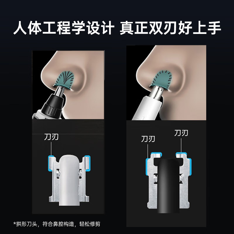 松下 鼻毛修剪器ER-GN20-K405高清大图