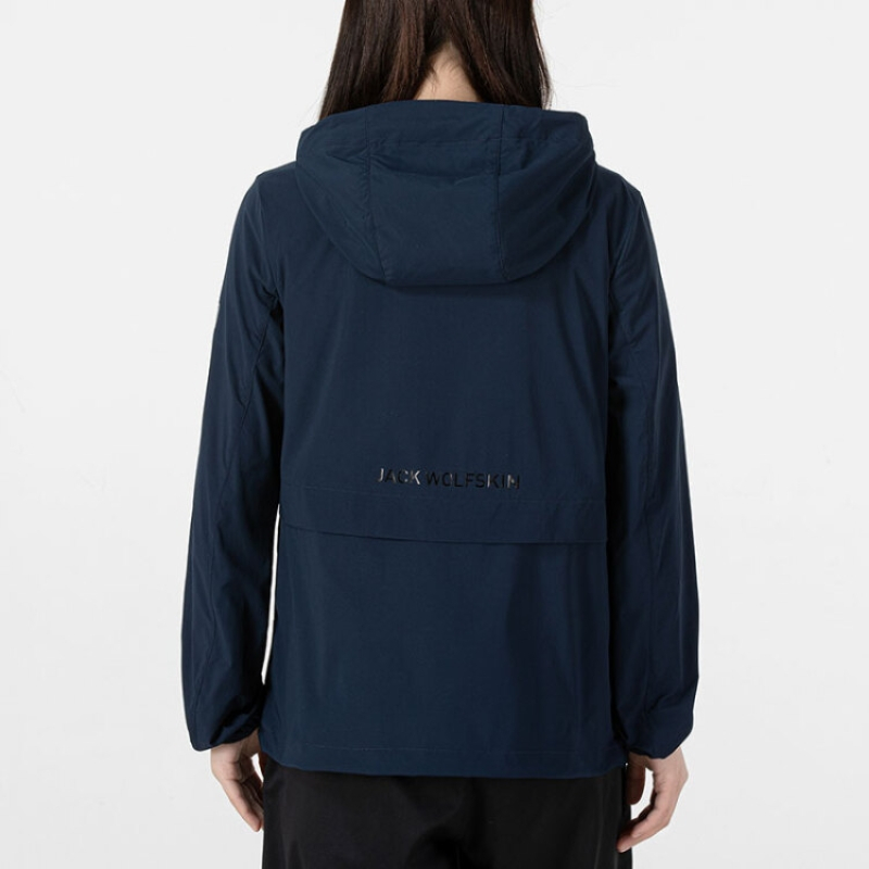 jackWolfskin狼爪女装上衣 2022春季新款运动服户外保暖舒适休闲时尚防风连帽夹克外套 5122021-102