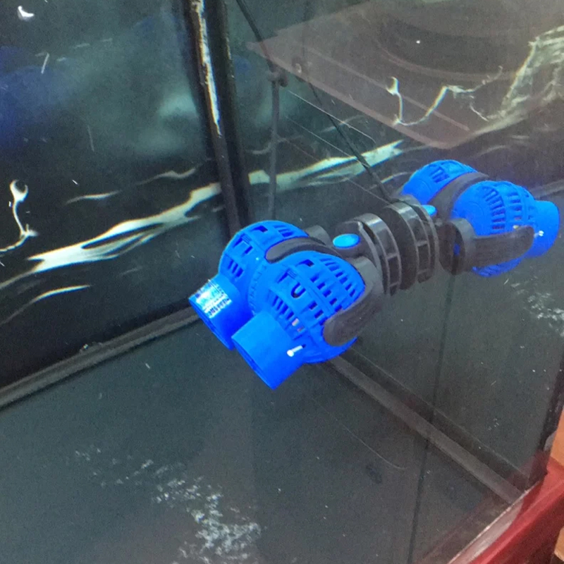 鱼缸造浪机冲浪泵磁铁底座双头水族箱造流泵鱼缸造浪泵高清大图