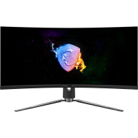 微星 MSI 34英寸显示器显示屏 1000R 带鱼屏 WQHD 165Hz HDR400 月神 MPG ARTYMIS 343CQR高清大屏家用办公游戏电竞显示屏