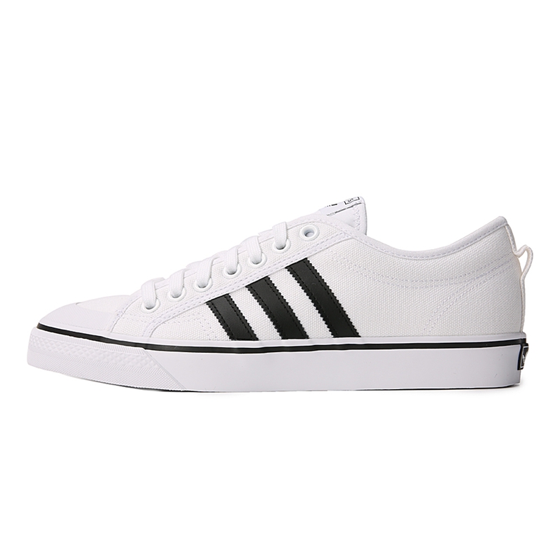 Adidas/阿迪达斯三叶草 男鞋女鞋21新款舒适耐磨低帮情侣帆布鞋休闲鞋 CQ2333高清大图