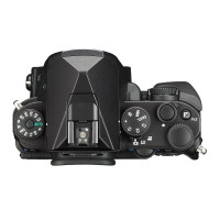 宾得(PENTAX) 单反系列 KP 单机身 2432万像素 5轴5级机身防抖 高端小型单反相机 黑色