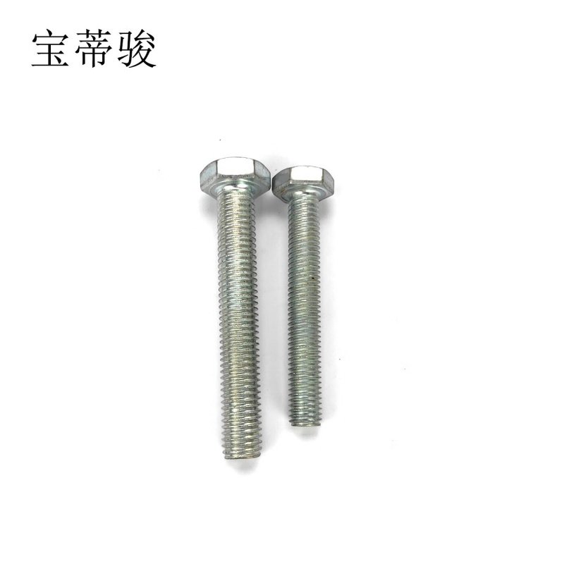 宝蒂骏 AB级镀锌螺栓 12*80 单位:100个/包高清大图