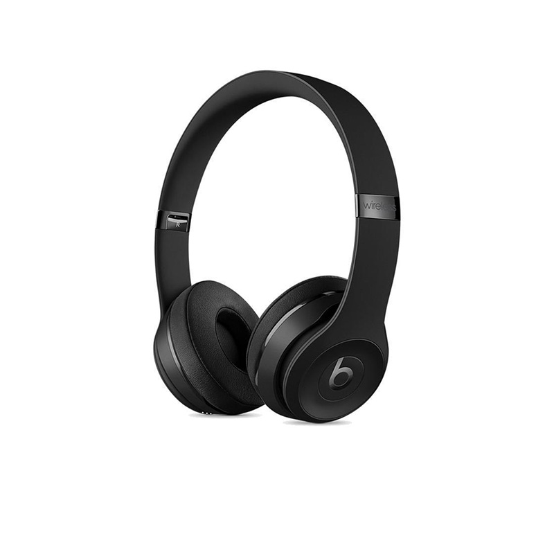 BEATS Solo3 Wireless 头戴式耳机 无线耳机 -哑光黑 MP582PA/A高清大图