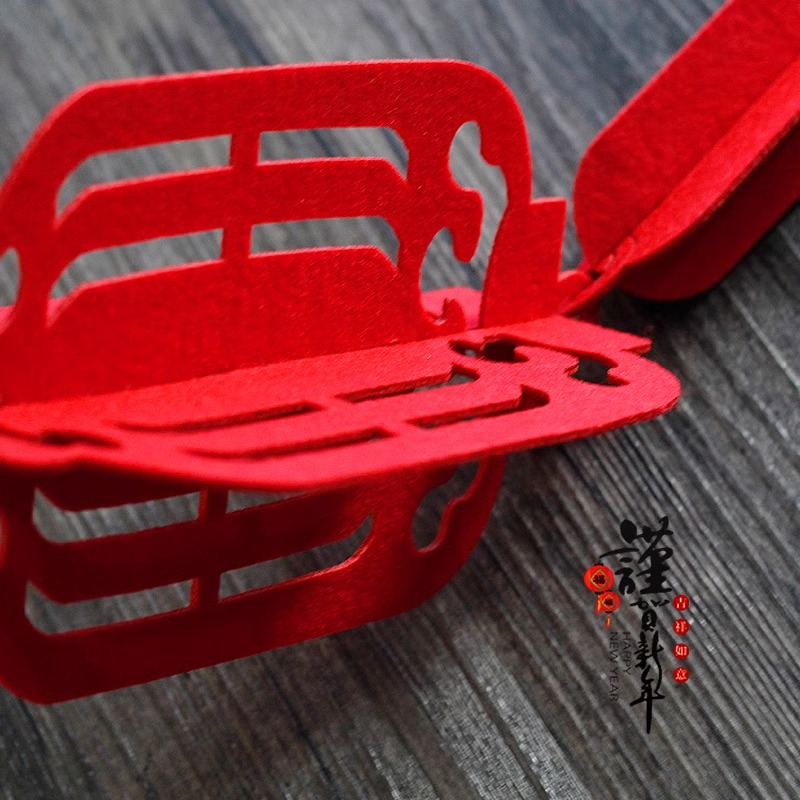 无纺布灯笼挂饰串灯笼挂件套餐 12个/组 单位:组高清大图