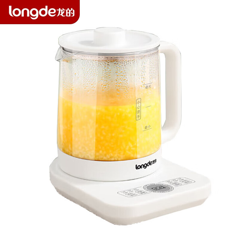 龙的(LONGDE)LD-YS151A 养生壶 800W/1.5L 煮茶器 花茶壶煮水壶 1台高清大图