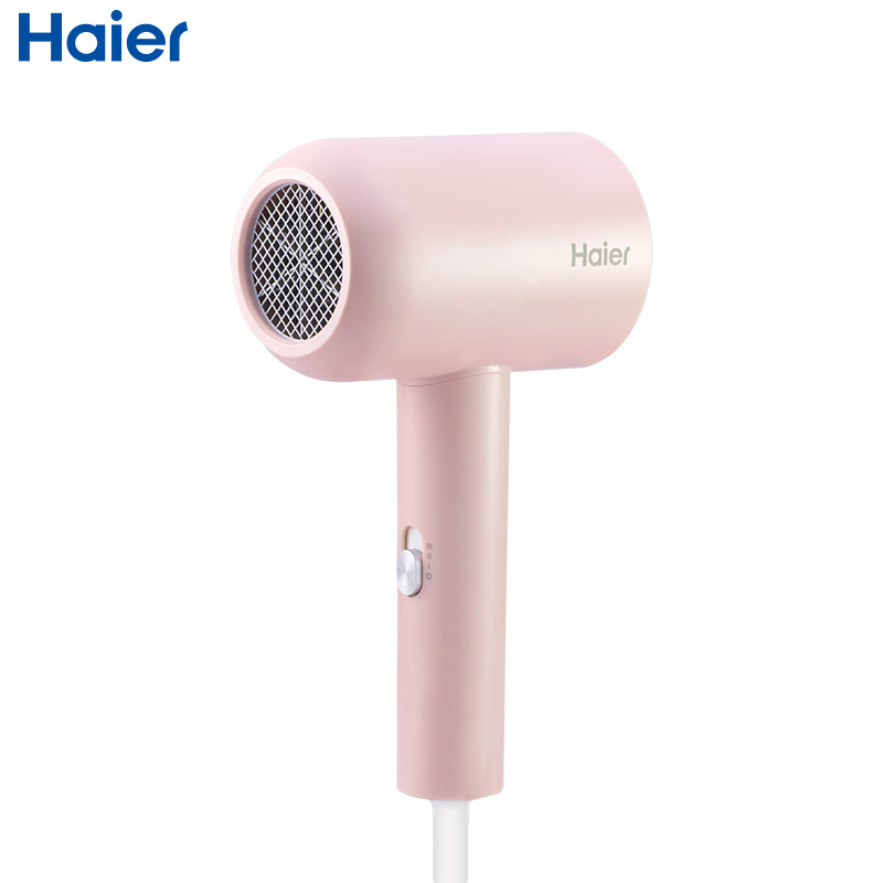 海尔(Haier)电吹风机HC31-1621电吹风家用便携式1600w低音负离子速干护发小型吹风机电吹风宿舍用学生风筒
