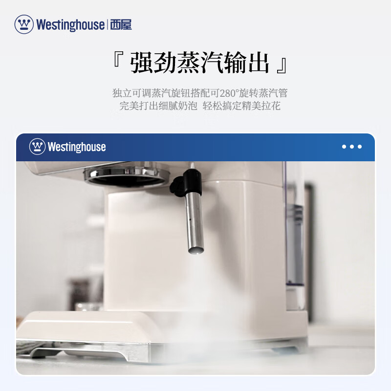 西屋Westinghouse-咖啡机 (WKF1320)-高清大图