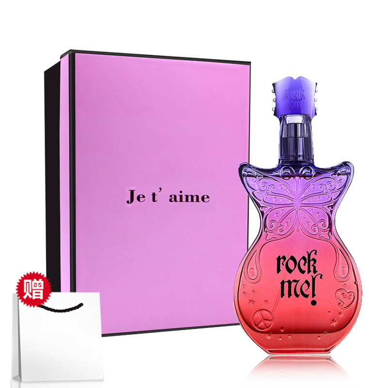 安娜苏 Anna Sui 香水 赠送礼盒礼袋 Anna Sui安娜苏女士香水摇滚心情淡香水75ml 价格图片品牌报价 苏宁易购素姿雅美妆海外专营店