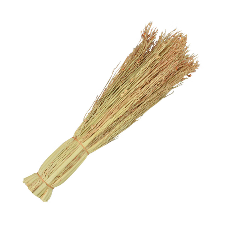 炯毅 锅刷高粱饭帚炊帚厨房小工具家居日用百货地摊货小商品赶集 全新农家手编 米刷子 刷锅刷子 34cm 把高清大图