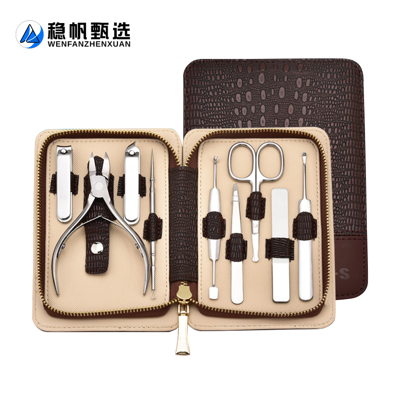 稳帆甄选 指甲刀套装9件套 TX7020B 套