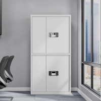 君品仕佳 保密柜文件柜员工办公资料柜.财务室钢制智能防盗柜1850*420*900mm