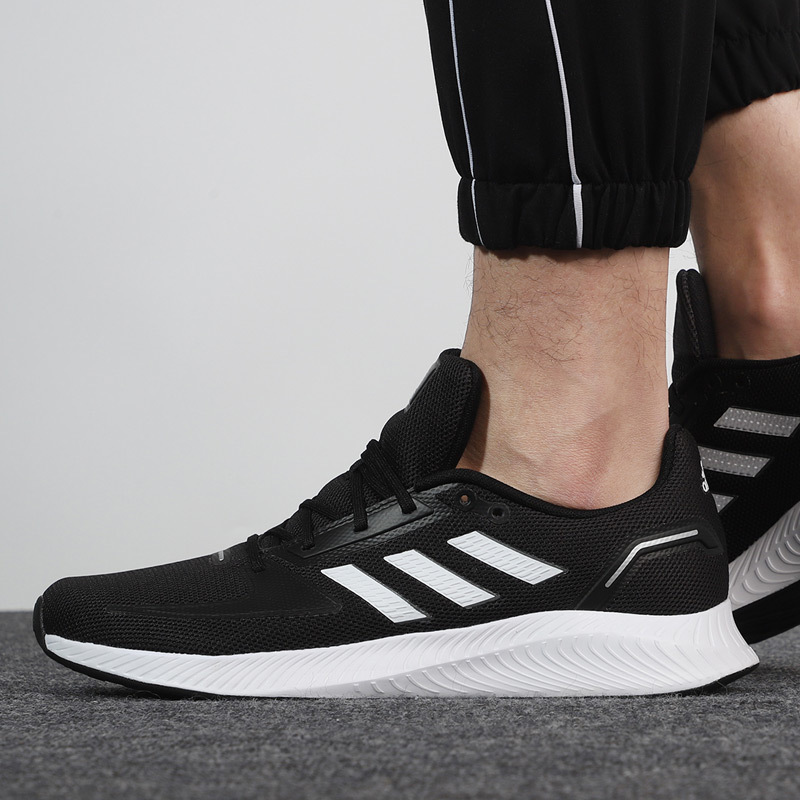 Adidas阿迪达斯男鞋2022新款RUNFALCON20缓震运动跑步鞋FY5943