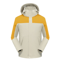 渔人船长户外情侣款冲锋衣男女三合一两件套防风保暖可脱卸登山服外套