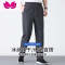 七斓薄款速干运动松紧腰爸爸男士休闲长裤宽松中老年裤子男老人