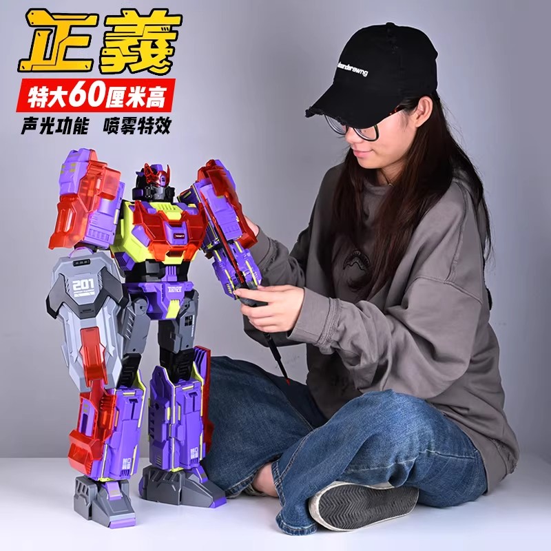 儿童变形玩具男孩金刚超大山姆机器人擎天手办柱正版模型生日礼物高清大图