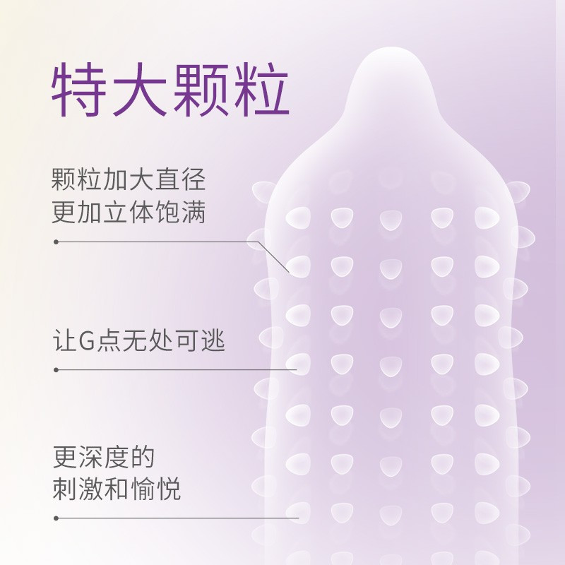 诺丝(NOX) 温莎草莓果香颗粒10只 避孕套狼牙套男女用颗粒凸点高潮草莓套G点刺激 成人调情趣计生用品安全套套子byt