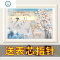 封后(FENGHOU)点贴十字绣钟表客厅2020年新款5d钻石画满钻挂钟小幅卧室时钟2019 满钻[75*53cm][赠