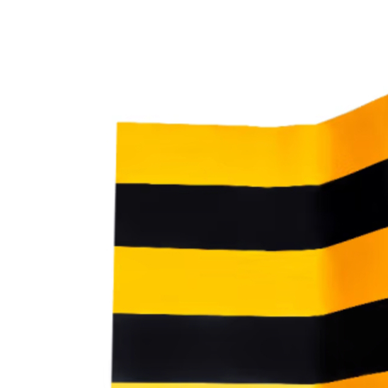 电杆警示反光贴 红白相间 1000*400mm高清大图