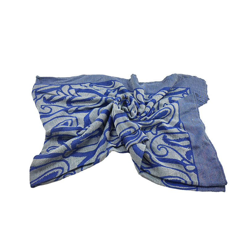 和居态 午睡毯子空调毯 130x170cm 条高清大图