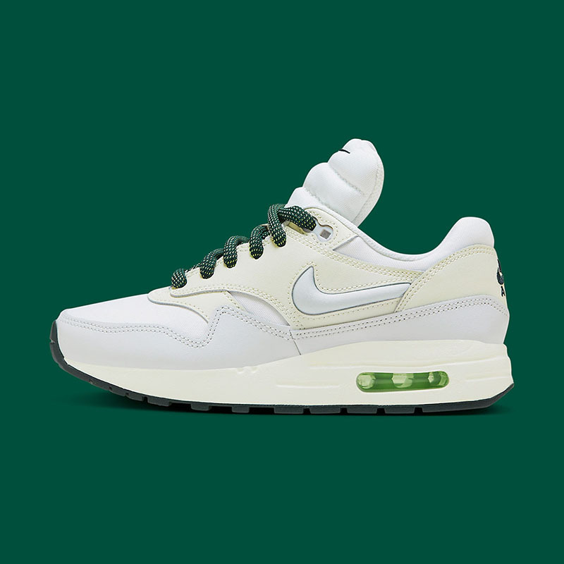 Nike Air Max 1 防滑耐磨 低帮 生活休闲鞋 男女同款 米绿 FB9582-001