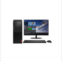 联想台式电脑启天M428（I5-9500 8G 1T Win10pro 23寸 高性能主流办公优选原厂五年保)