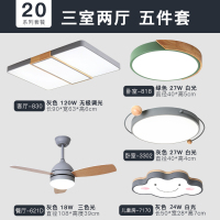 时度(Doxa)北欧灯具客厅简约现代2020新款大气家用卧室灯全屋套餐大灯亚克力树脂吸顶灯