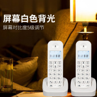 飞利浦（PHILIPS）无绳电话机座机 无线座机子母机 办公家用 DCTG160duo(白色)