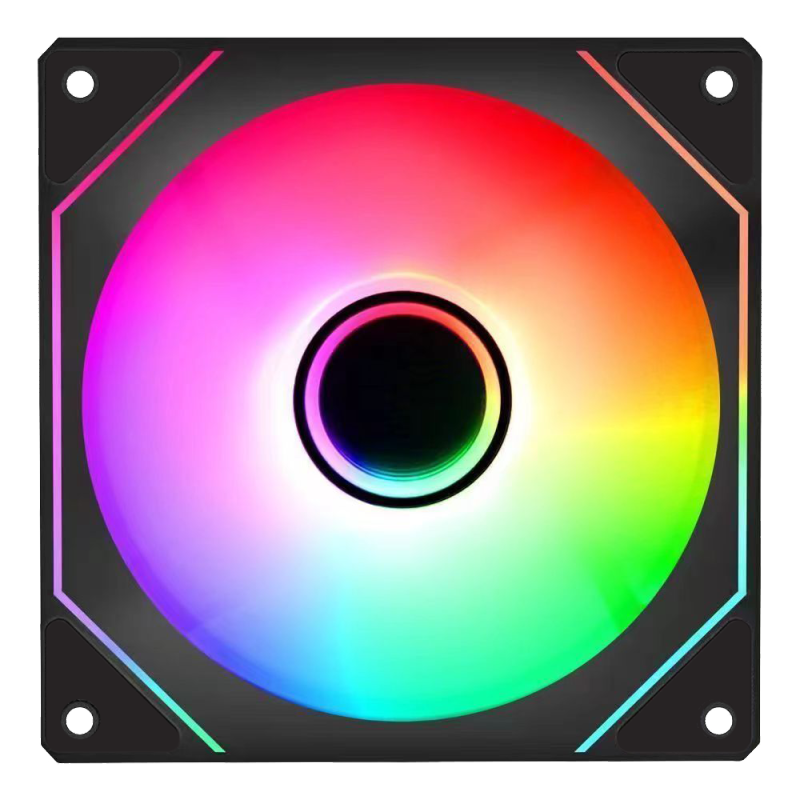 [119元5个] 棱镜4代PRO机箱风扇12cmARGB神光同步风扇PWM温控白色正反向棱镜二代机箱风扇控制器集线器