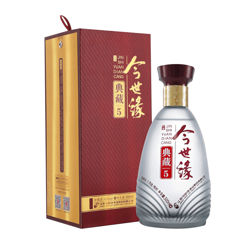 今世缘酒典藏白酒 典藏5 42度500mL*6瓶 浓香型 非5年整箱装图片