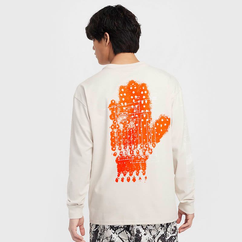 Nike耐克ACG男子卫衣新款运动休闲印花圆领长袖上衣T恤FZ6705-104