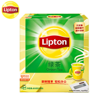 立顿茶包 茶叶 lipton绿茶包办公袋泡茶绿茶茶叶100包200g立顿 茶包 绿茶