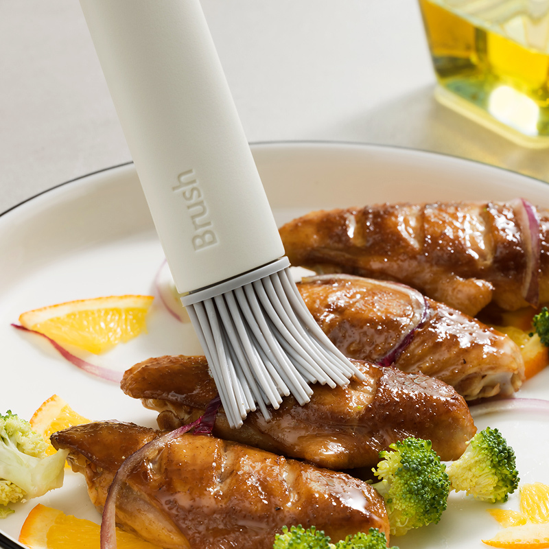 硅胶小刷子厨房烧烤工具耐高温油刷食品级刷油烧烤刷烘焙刷不掉毛