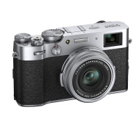 富士(FUJIFILM) 数码相机 X100V 银色 (比微单相机更便携,扫街神器!)