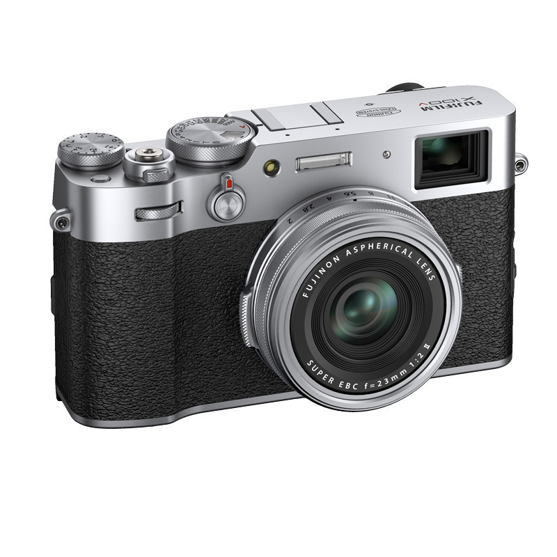 富士(FUJIFILM) 数码相机 X100V 银色 (比微单相机更便携,扫街神器!)