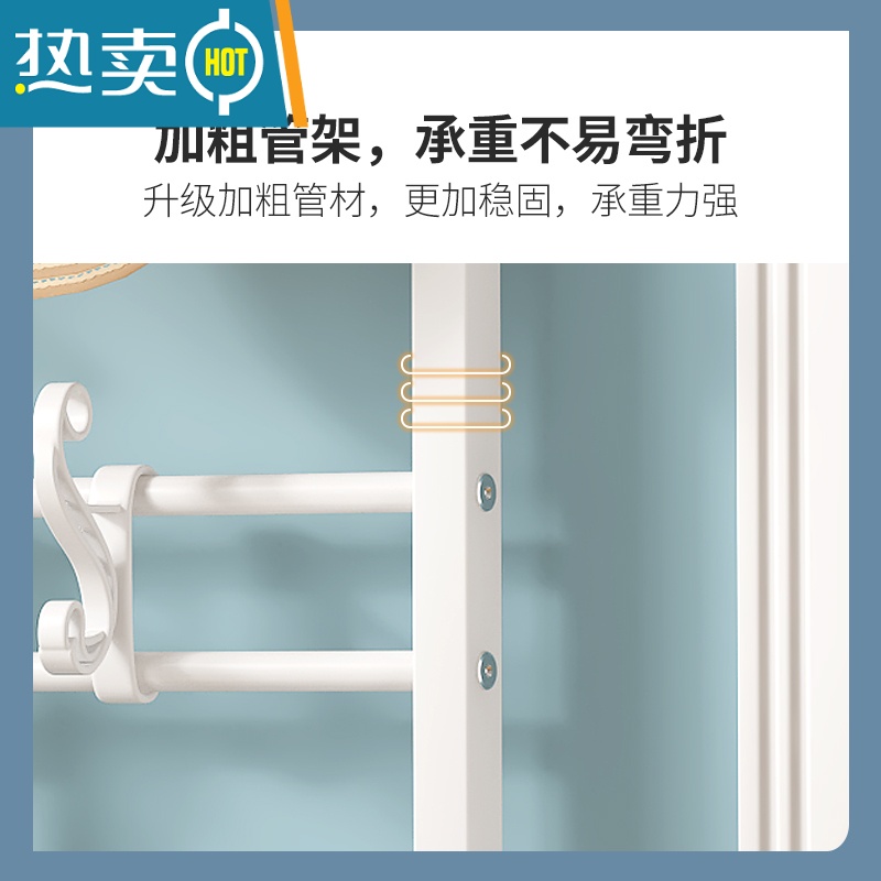 敬平换鞋凳挂衣架一体家用门口多功能衣帽架收纳鞋架凳子可坐软包鞋柜收纳凳高清大图