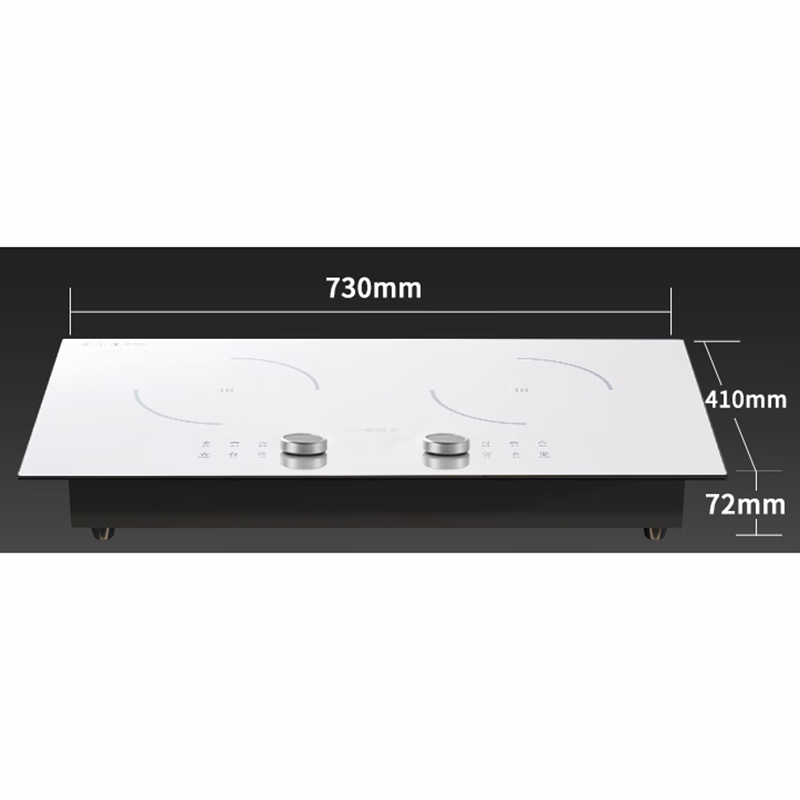 尚朋堂(SUNPENTOWN)双灶电磁炉SC-35S05白色3500W全铜线盘高清大图